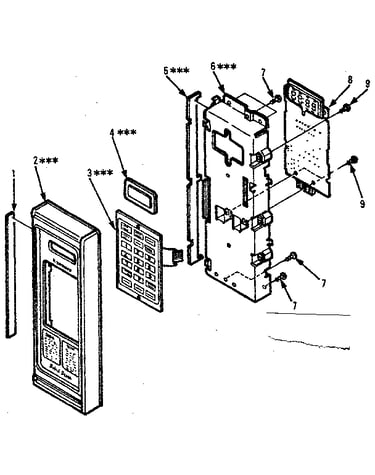 Control panel parts