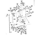 DP 2500B-EXERCISE BENCH carriage assembly diagram