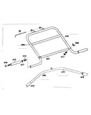 Handlebar assembly & lat bar