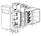 ICP NAXE001AH02 functional replacement parts diagram