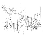 LXI 58492050 reel arms and gears diagram