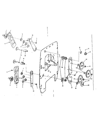 Reel arms and gears