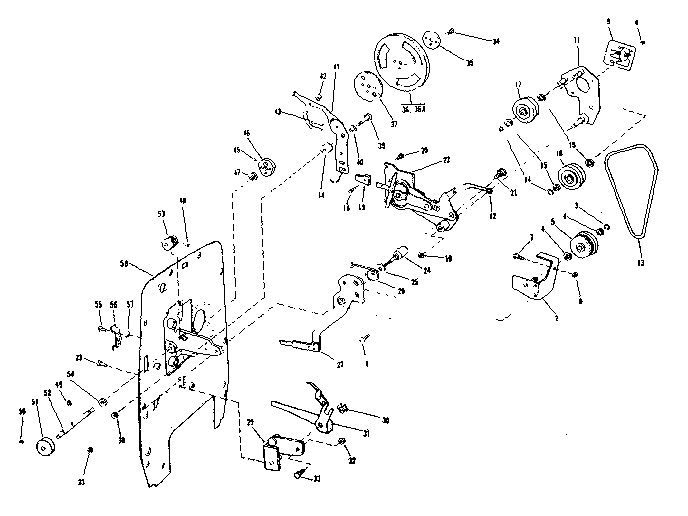 Shutter, shuttle and drive mechanism