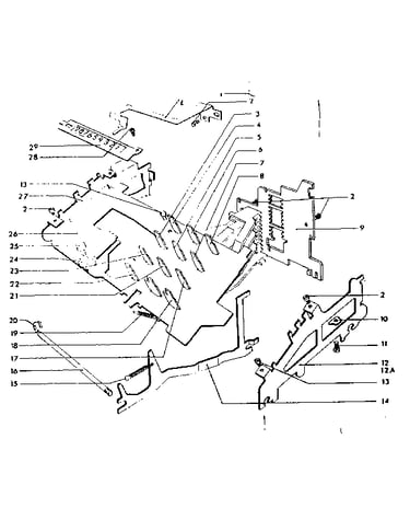 Keylevers and keyboard