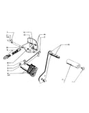 Operating crank