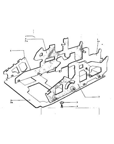 Side frames and base plate