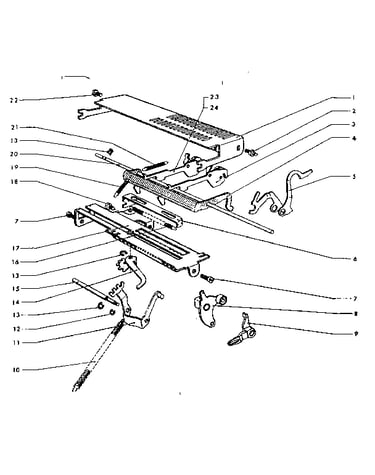Print selector mechanism