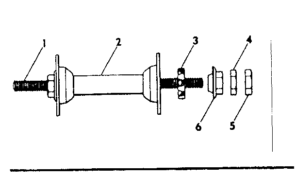 Front hub parts