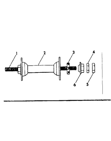 Front hub parts