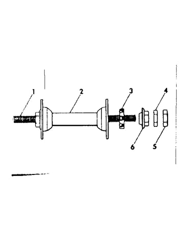 Front hub parts