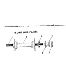 Front hub