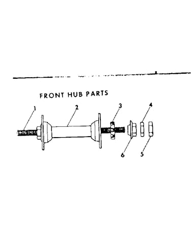 Front hub