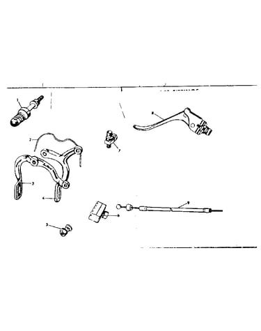 Arai front caliper brake