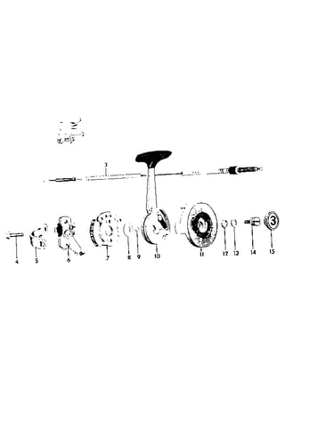 Shimano three-speed click stick assembly