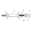 Sears 505477171 front hub parts diagram