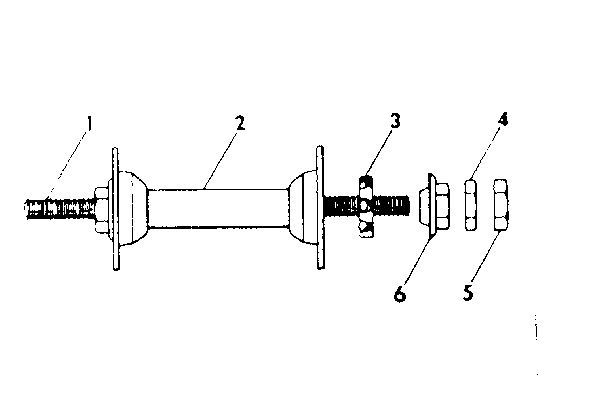 Front hub parts