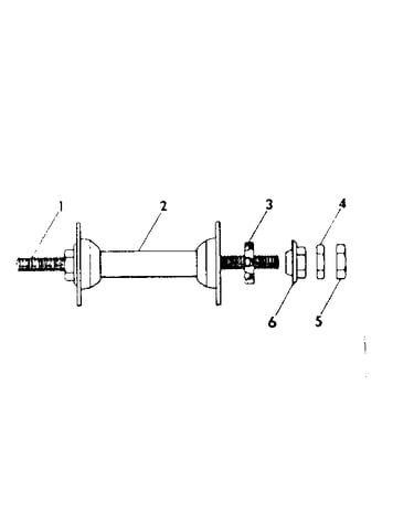 Front hub parts