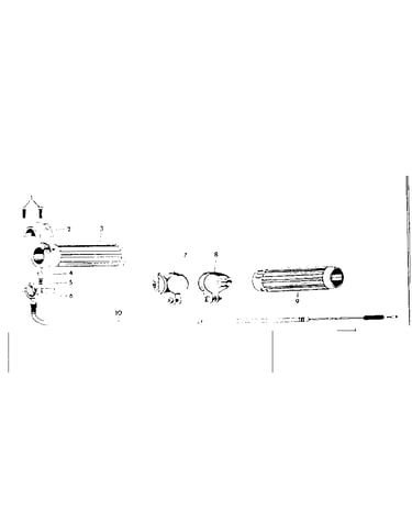 Shimano 3-speed twist grip assembly - part no. 12879