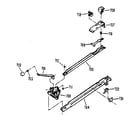 Kenmore 3639858810 latch mechanism diagram