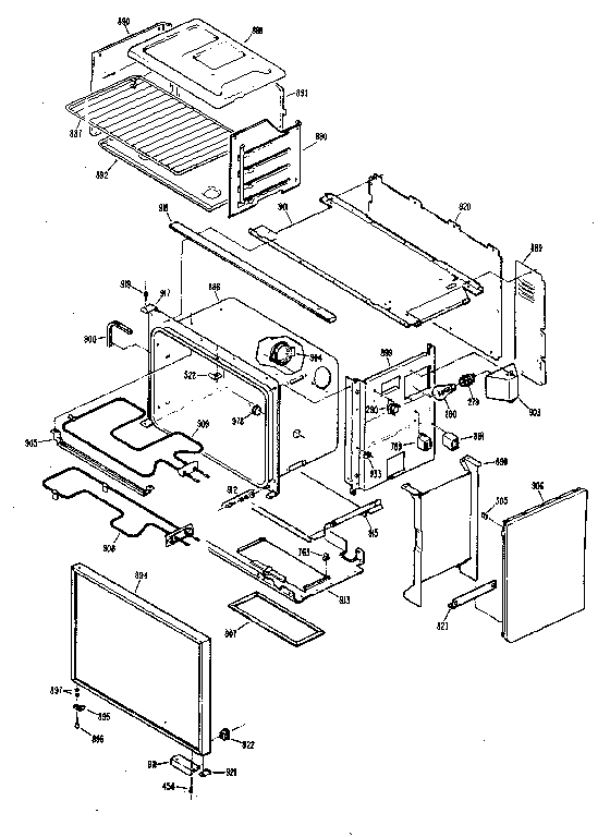 Upper oven