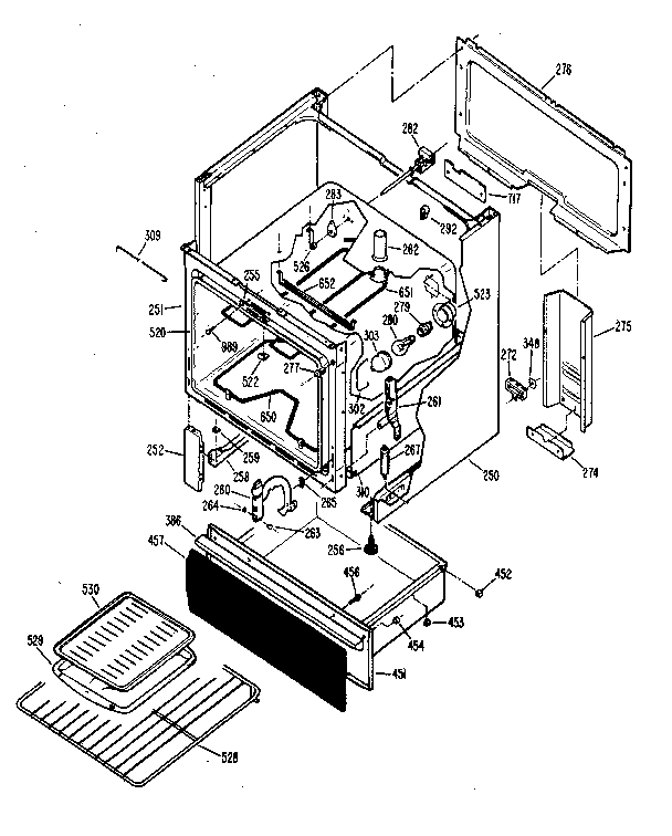 Lower oven