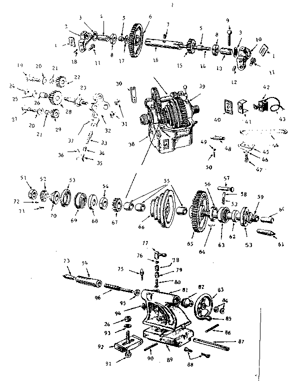 Headstock and tailstock parts