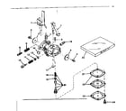 Craftsman 200213112 carburetor no. 631519 diagram