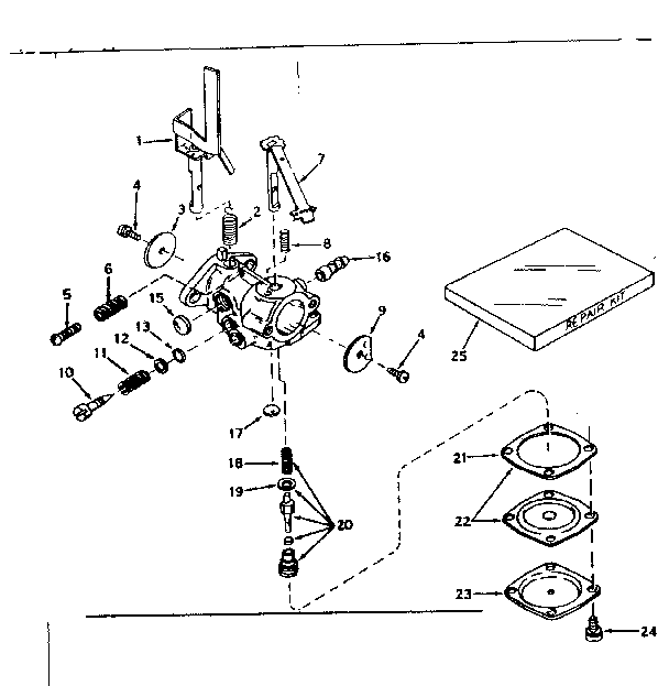 Carburetor no. 631519