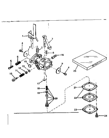 Carburetor no. 631519