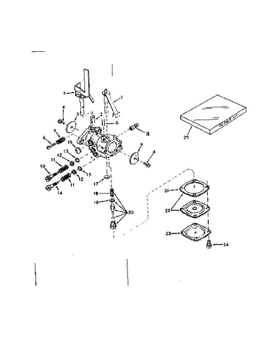Carburetor no. 631539