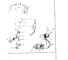 Tecumseh TYPE 670-21 magneto no. 610794 diagram
