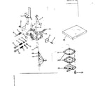 Tecumseh TYPE 670-21A carburetor no. 631534 diagram