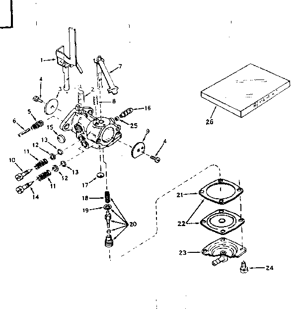 Carburetor no. 631759
