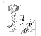 Tecumseh H35-45196G magneto no. 610690a diagram