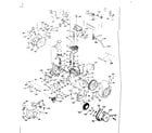 Tecumseh H70-130026 basic engine diagram