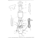 Kenmore 20861030 unit parts diagram