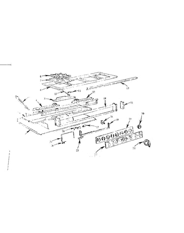 Main top and bottom section