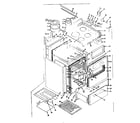 Kenmore 1199446450 body section diagram