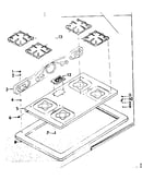 Cook top assembly