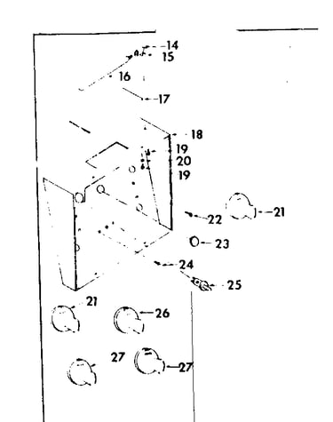 Upper and lower control panel assembly