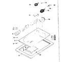 Kenmore 1439007000 cook top assembly diagram