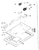 Cook top assembly