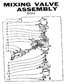 Mixing valve asem.