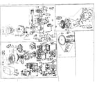Briggs & Stratton 147400 TO 147466 (0110 - 0230) replacement parts diagram