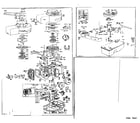 Briggs & Stratton 82500 TO 82597 (0110 - 0188) replacement parts diagram