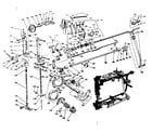 Kenmore 158880 presser bar and shuttle assembly diagram