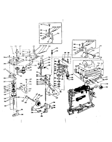 Zigzag guide assembly