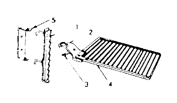 Cast iron barbecue grid--no. 42-84019