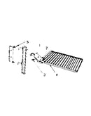 Cast iron barbecue grid--no. 42-84019