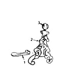 Andirons--no. 42-84072 (set of two)